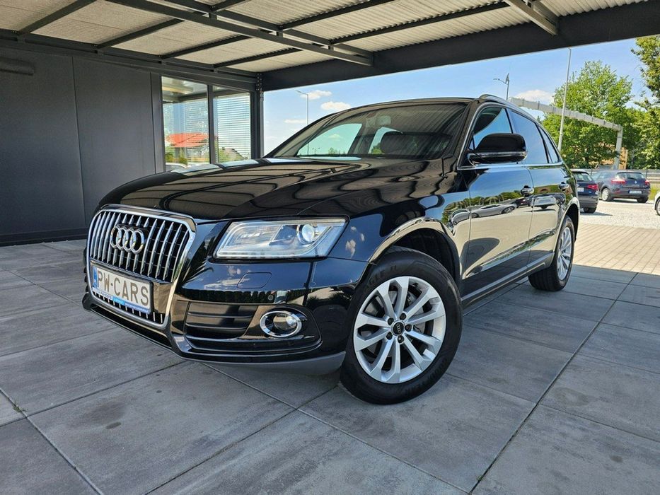 Audi Q5 190KM/SPORT/Stronic/Led/Xenon/MMI/SKÓRA/Pogrz.fotel/Serwis/Bezwyp/GWAR