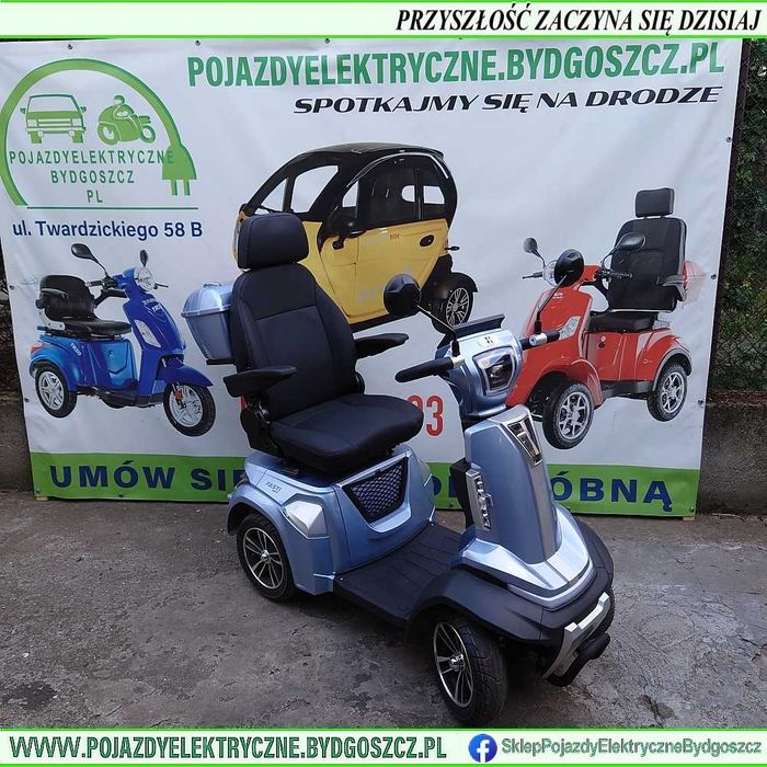Nowy FASTI MED 4-kołowy pojazd elektryczny ułatwiający poruszanie
