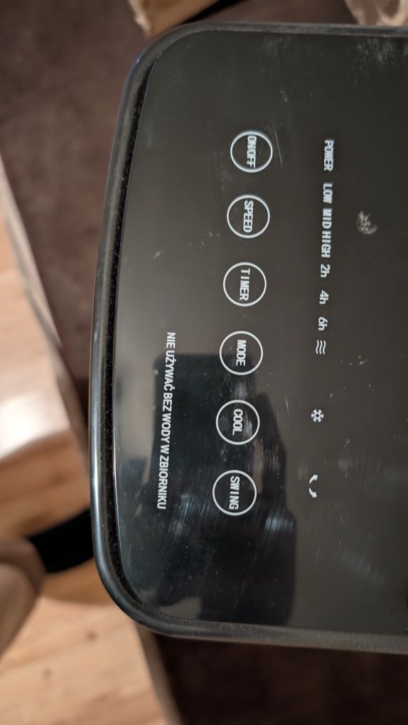 Klimator Do Domu Domowy Wiatrak Wentylator Stojący Chłodzący Na wodę+P