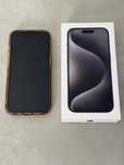 IPHONE 15 pro 128 gb black Titanium stan idealny