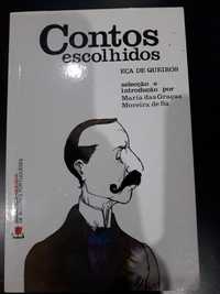 Livro de Eça de Queiroz "Contos escolhidos"