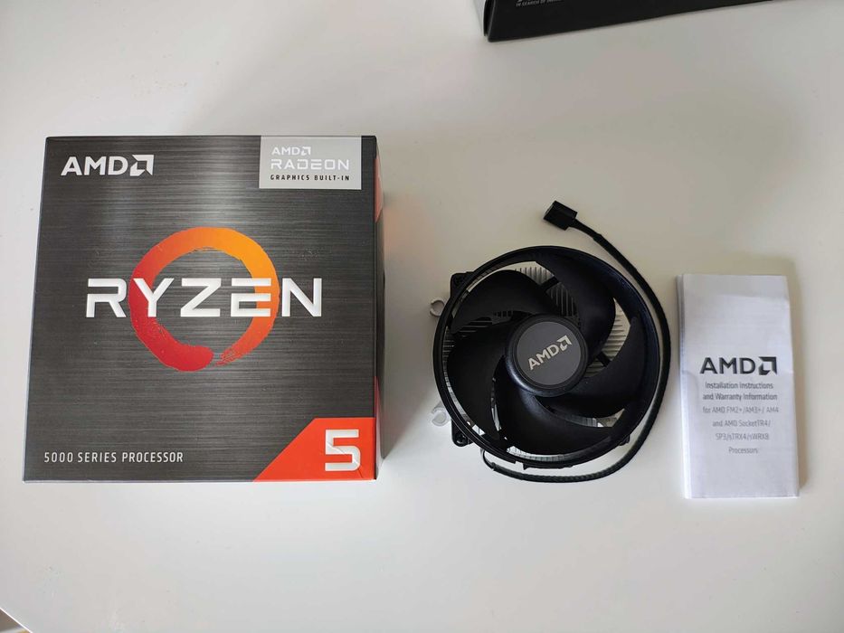 Rewelacyjny procesor AMD Ryzen 5 5600g używany, sprawny, pełen komplet