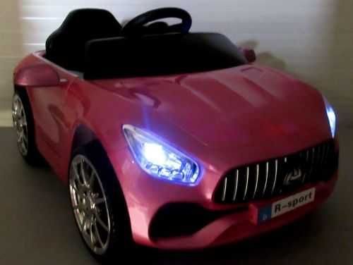NOWE Auto na akumulator dla dziecka CABRIO Różowe Lakierowane - RATY!!