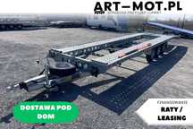 Wiola L35G85 / DOSTAWA! / 850x207 / DMC 3500 kg / 3 OSIE / LAWETA  RATY! LEASING! laweta na 2 AUTA 8.5m NAJAZDY aluminiowe