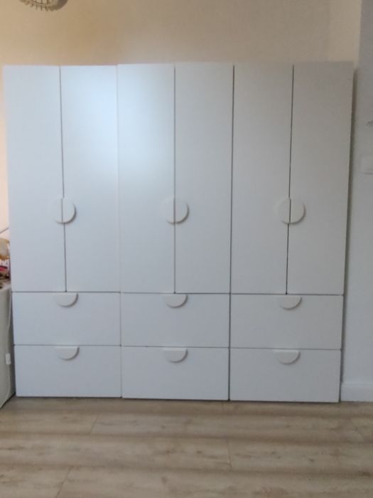 Komplet mebli Ikea, szafa Ikea , szafy Ikea smastad meble dziecięce, I