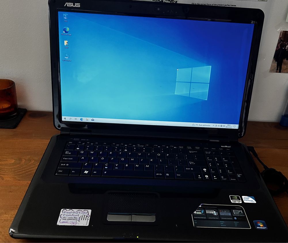 Laptop ASUS K 70 L Windows 11
