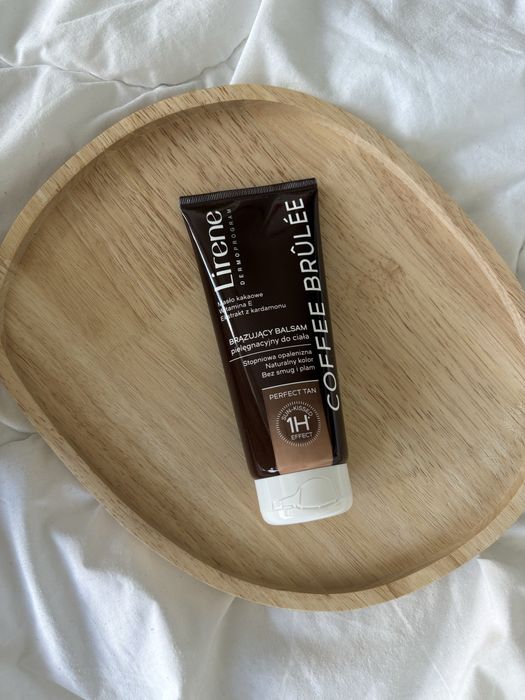 Brązujący balsam do ciała Lirene Coffee Brulée NOWY
