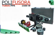 Polifusadora de tubos 1500w 63mm com acessorios