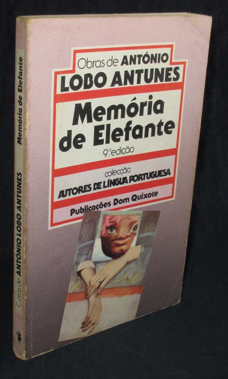 Livro Memória de Elefante António Lobo Antunes