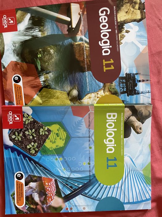 Livros de biologia e geologia 11.ºano
