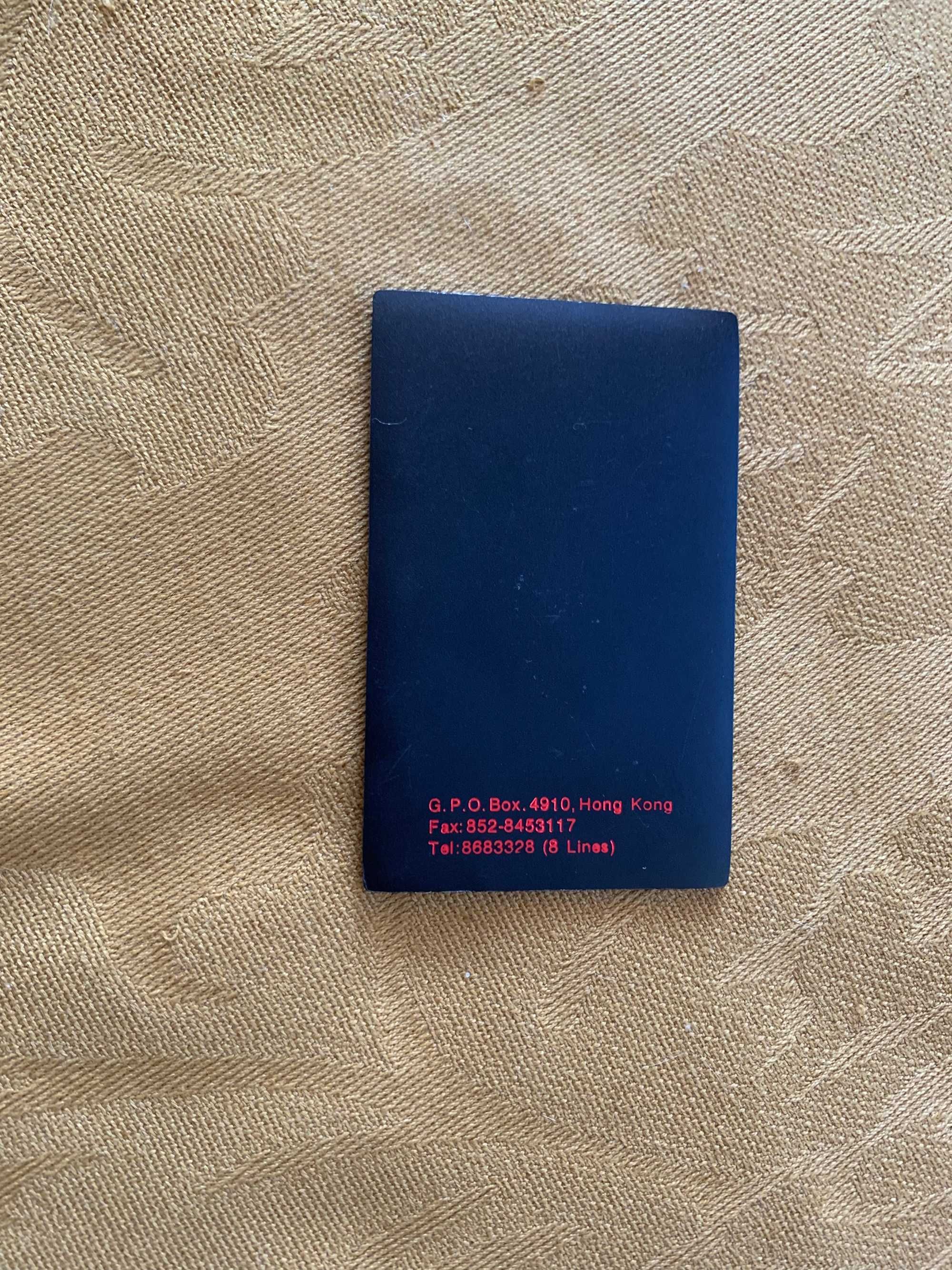 Mały magnetyczny kieszonkowy czarny retro notes do telefonów