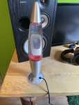 Lampa lava czerwona