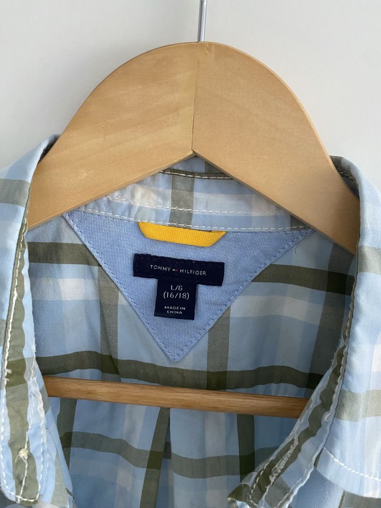 Tommy Hilfiger koszula w kratkę nastolatek L/G 16/18