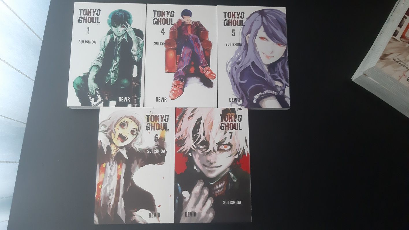 Manga Tokyo ghoul vol1/4-7