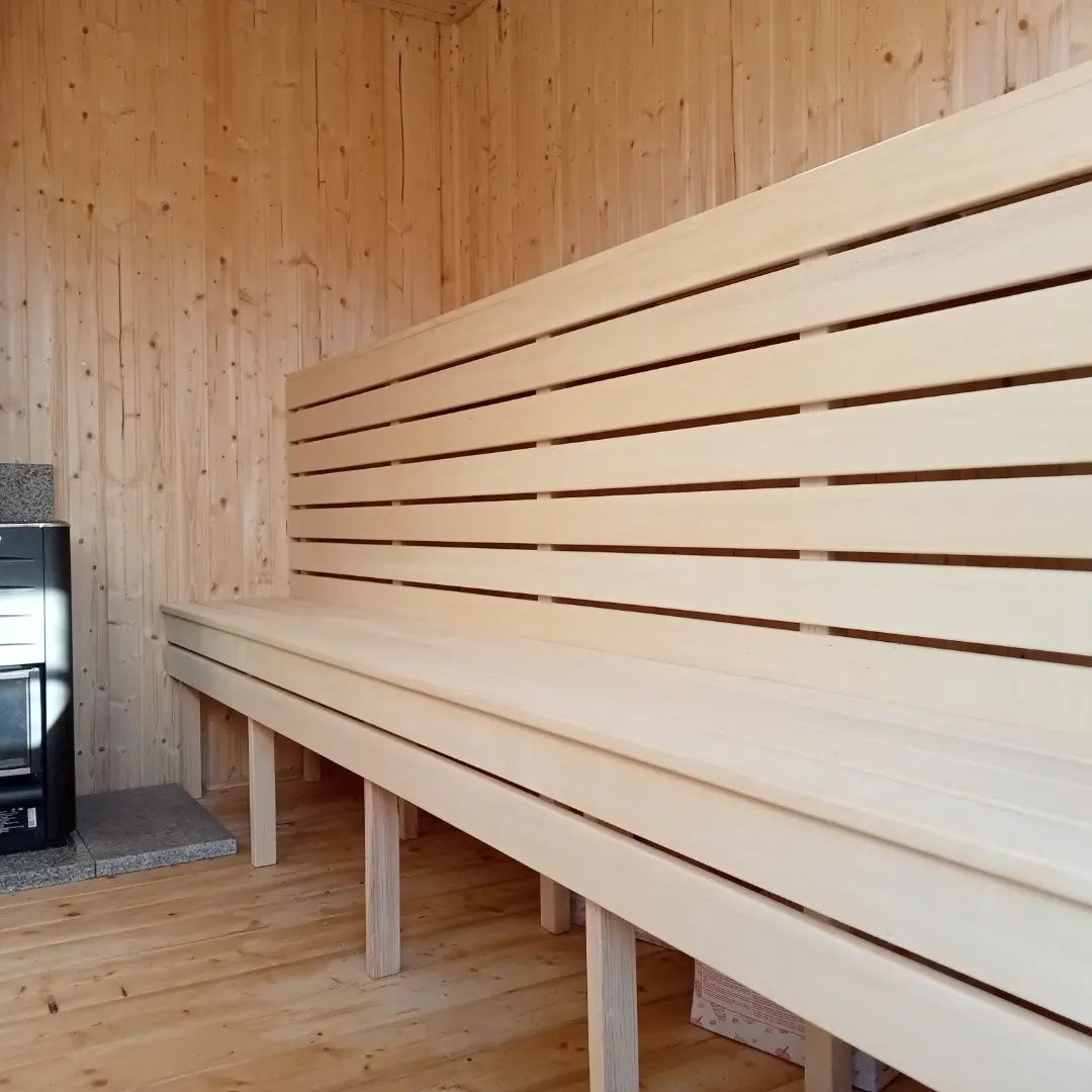 Sauna fińska z piecem Harvia