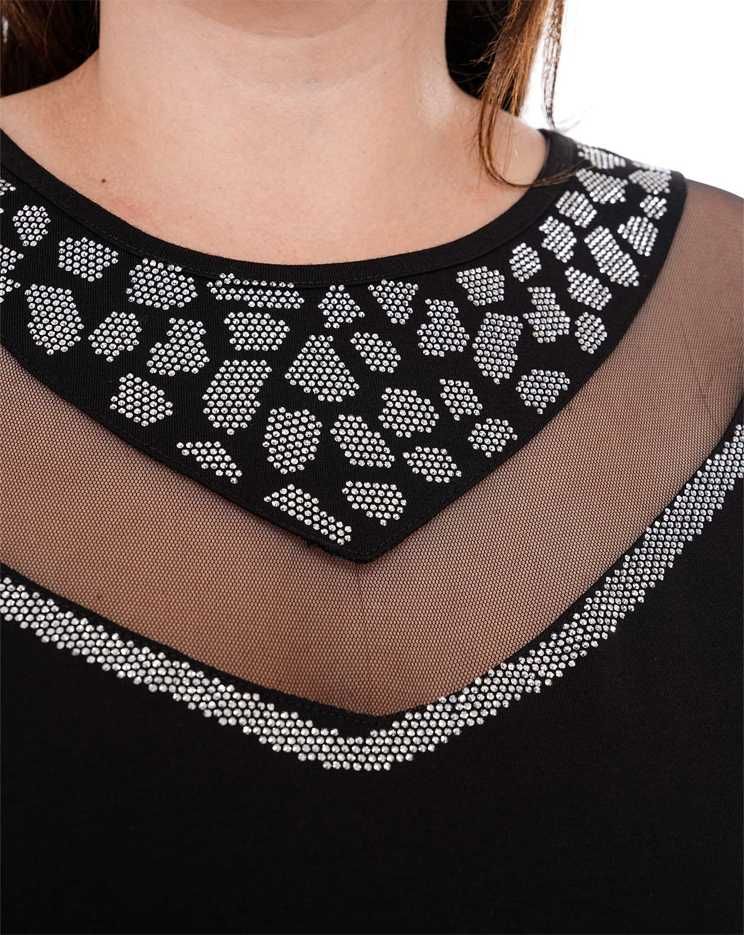 NOWA Elegancka wizytowa sukienka klasyczna modna plus size 3xl 4xl