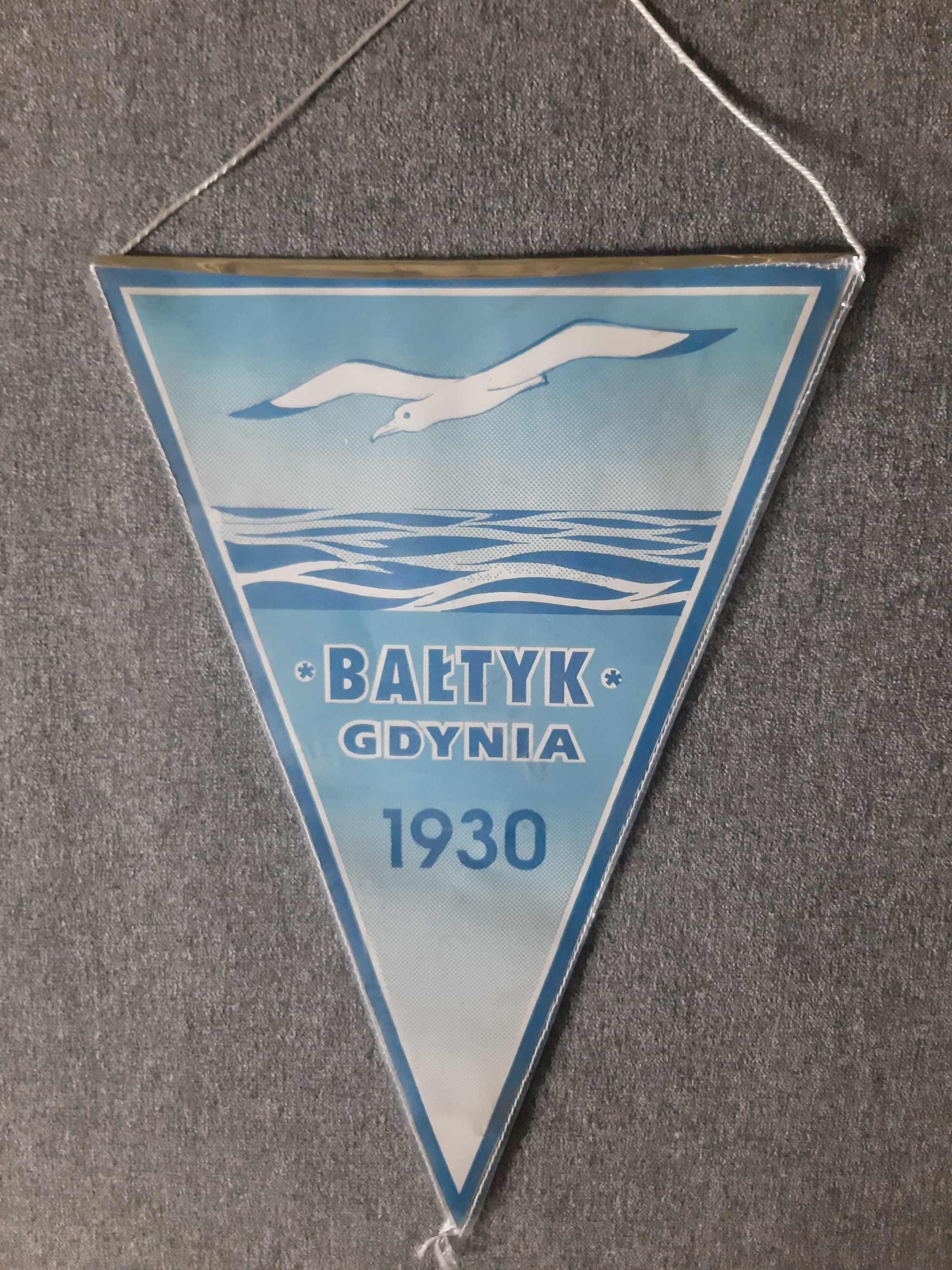 Proporczyk Bałtyk Gdynia z 1991r.