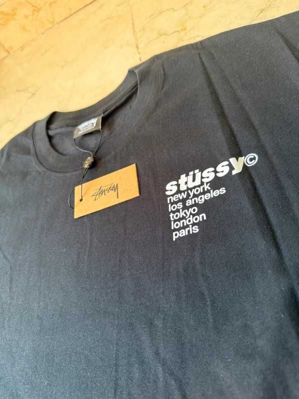 Koszulka Stussy z nadrukiem truskawkowym M·Nowa z metkami·Stüssy