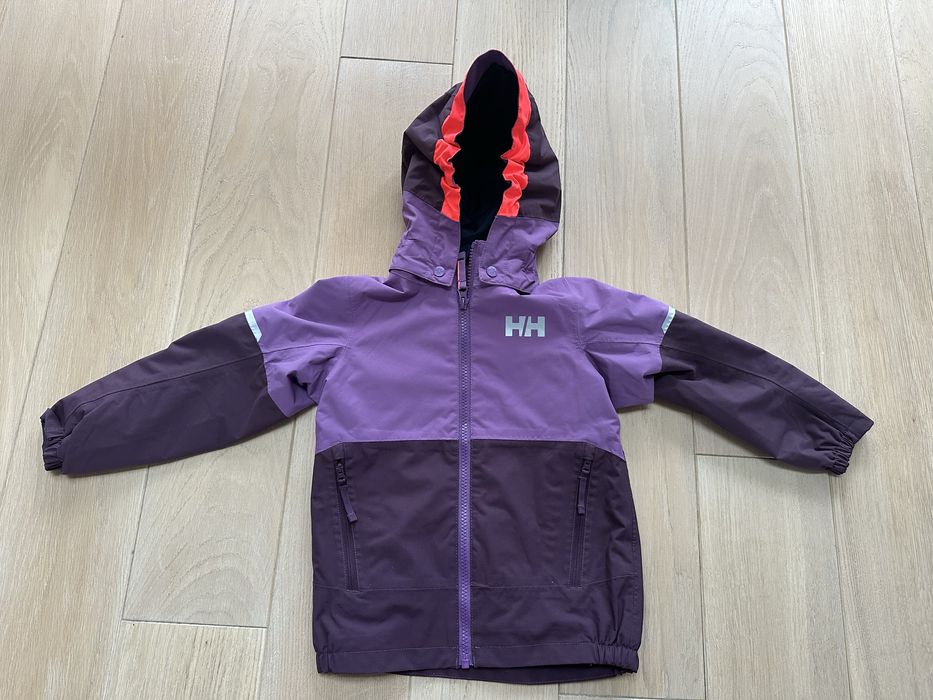 Kurtka przeciwdeszczowa HELLY HANSEN dla dziewczynki rozm 110 j. NOWA