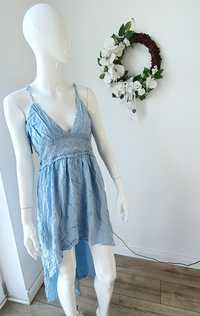 Rue21 Nowa letnia sukienka błękitna L