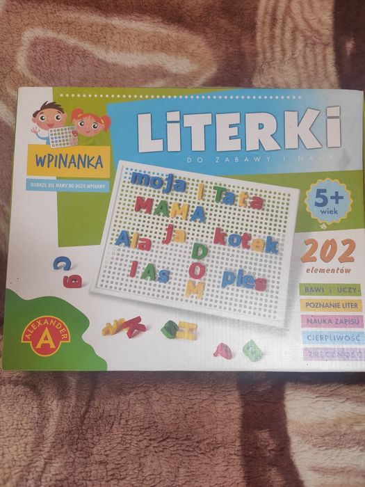 Gra Już czytam literki ukladanki