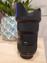 Obiektyw Sigma Art 18-35 f1.8 mocowanie Nikon (bagnet F)