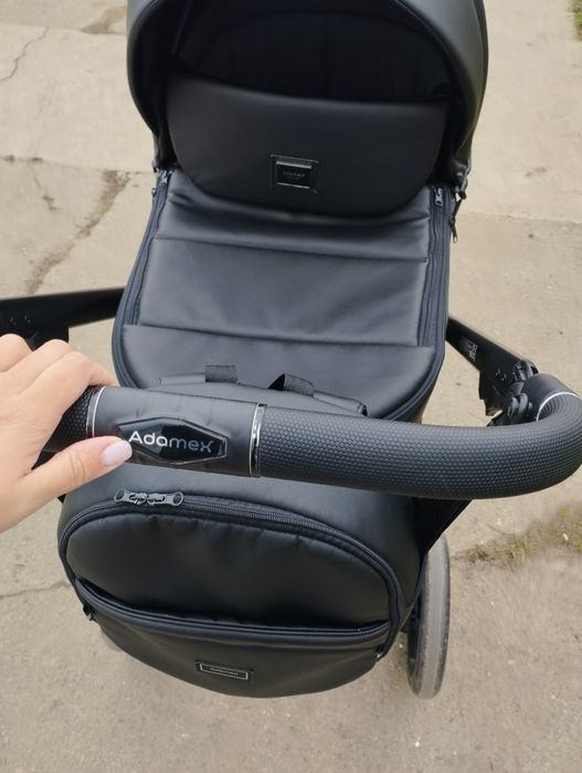 Adamex blanc lux коляска 2 в 1