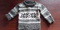 Sweter góralski wełniany 5, 6 lat, Jasełka, ubrania