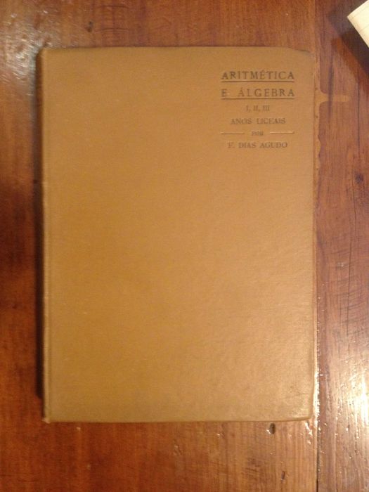 F. Dias Agudo - Aritmética e Álgebra