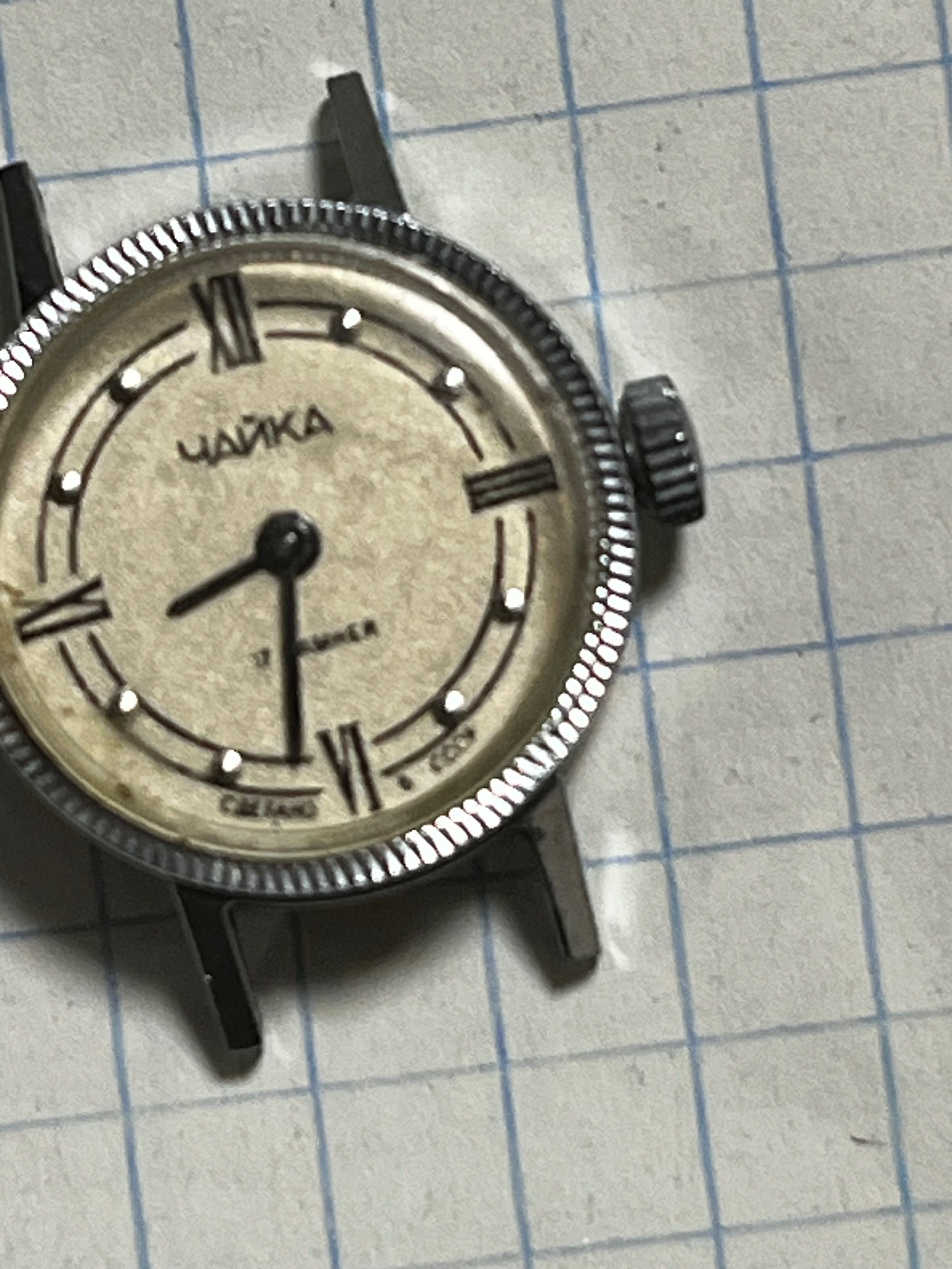 Женские часы, маленькие винтажные часы «Чайка», серебряные часы