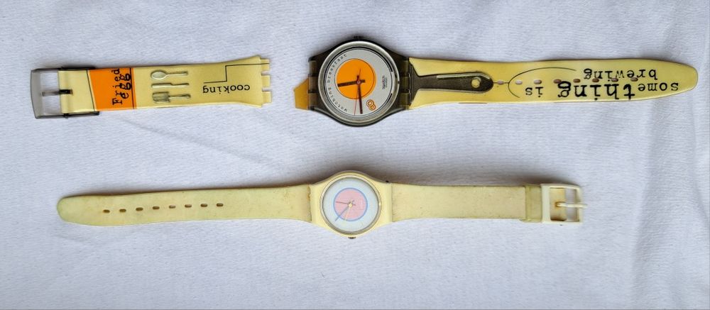 Zegarki Swatch Swiss dwie sztuki