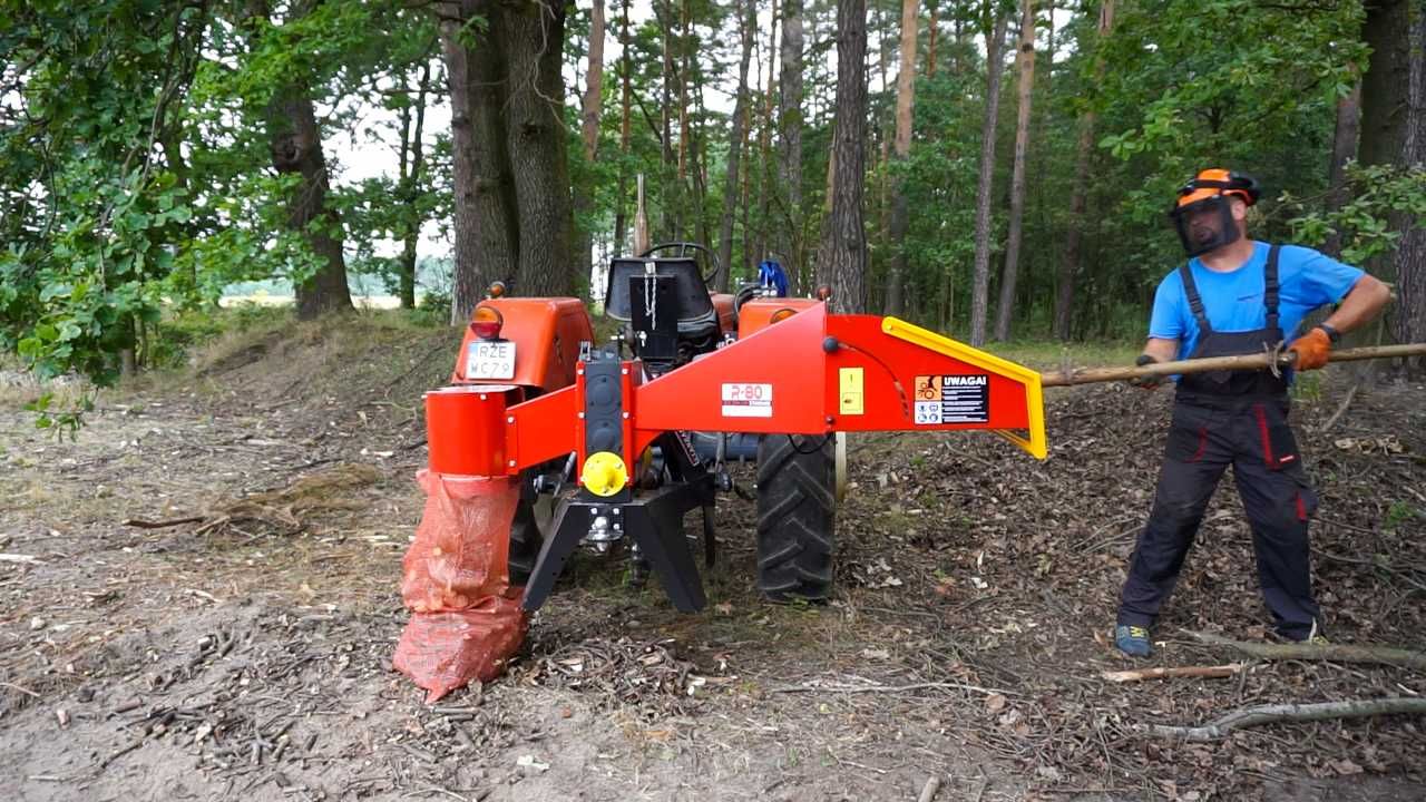 Rębak walcowy do ciągnika R-80 Remet