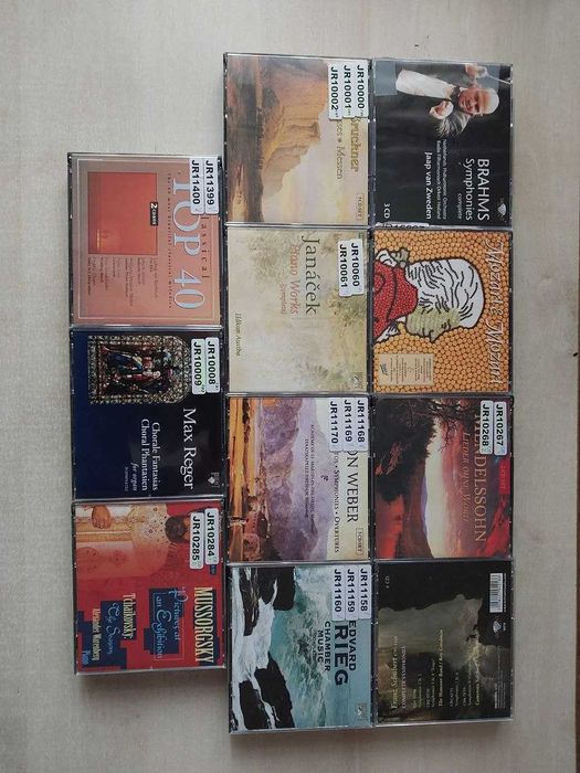 CD диски Classical, Romantic Neo-Classical, Baroque багато ін. (№ 49)