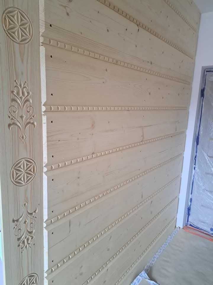 Deska rzeźbiona góralska, rzeźba, deska pióro wpust, szalówka, altanki