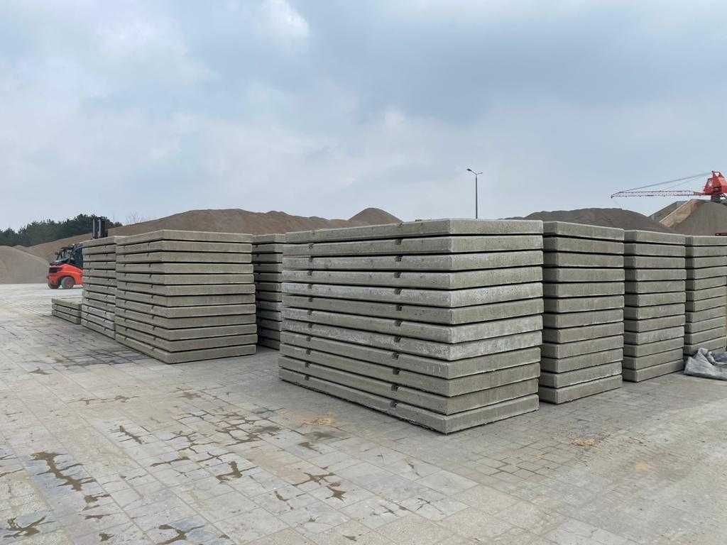 Płyty drogowe MON 300x100x15 / betonowe / podwójnie zbrojone