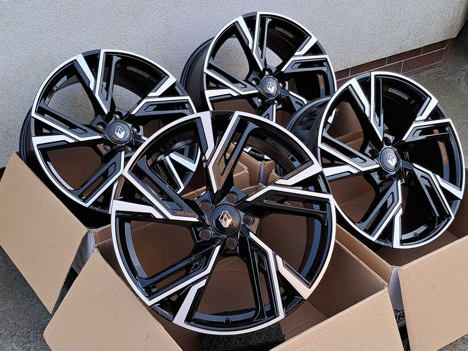 NOWE Alufelgi 18 RENAULT 5x114 Kadjar Megane Scenic Laguna Captur RS5