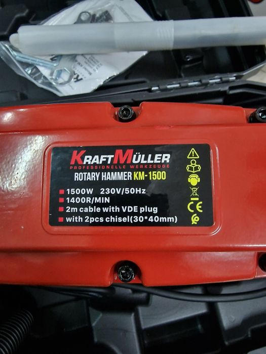 Martelo Demolidor Elétrico Profissional Kraftmuller