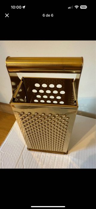 Ralador legumes/queijo dourado