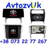 Магнитола CAMRY 50 Toyota USA 2 дин GPS 55 Tesla Кемри CarPlay Android