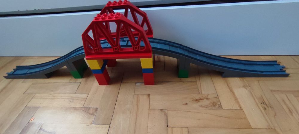 LEGO Duplo wiadukt tory pociąg