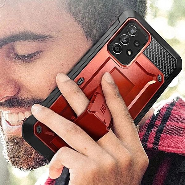 Etui Pancerne 360 Supcase do Samsung Galaxy A72 LTE/5G UB Pro Szkło Pa