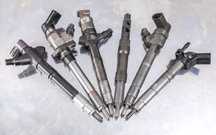 Vários injectores