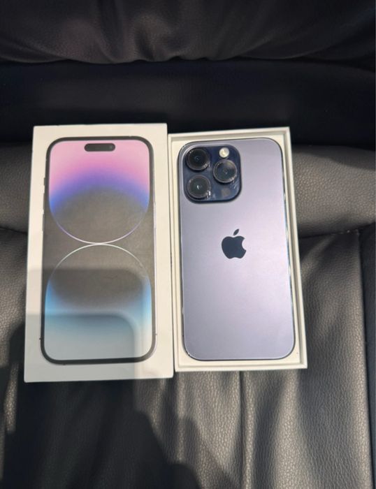 iPhone 14 Pro 128GB – Deep Purple – stan idealny!