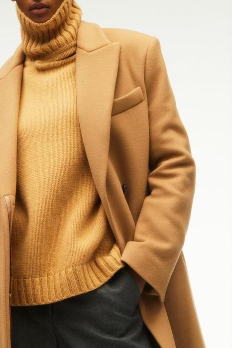 Пальто в чоловічому стилі zara limited edition