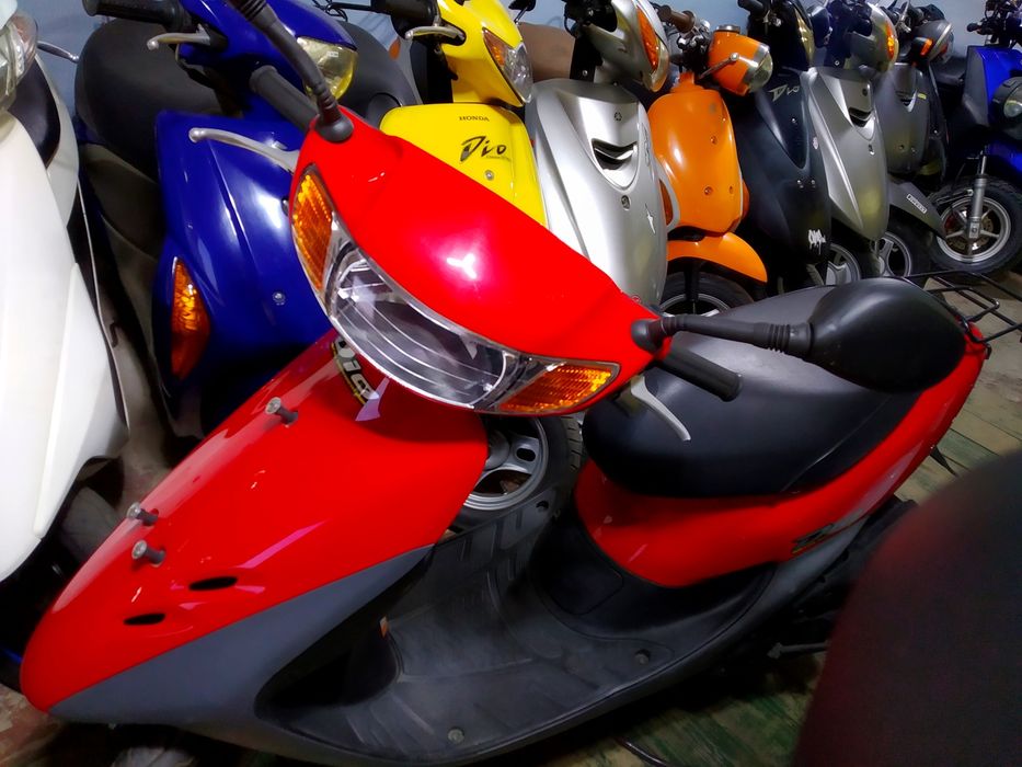 Honda Dio 27 silver БЕЗ ПРОБЕГА мопед скутер из Японии купить