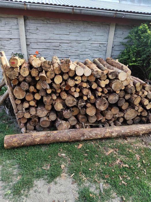 Drewno opałowe wałki