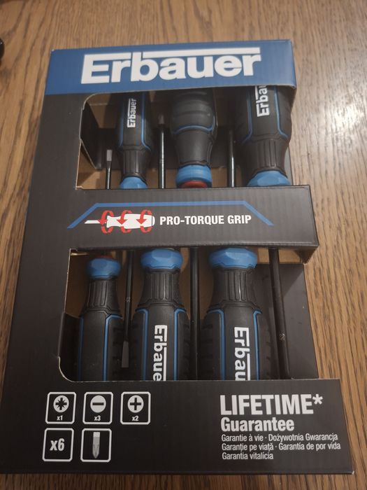 Śrubokręty Erbauer