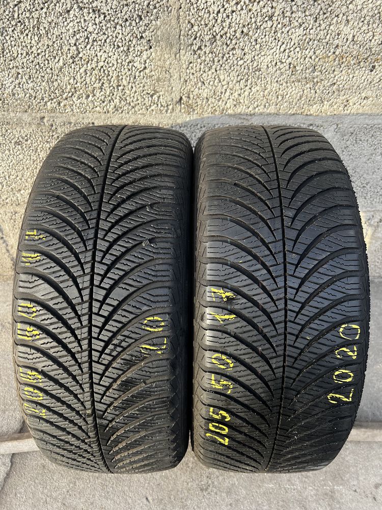 Dwie opony goodyear vector 4seasons 205/50/17 2020r.