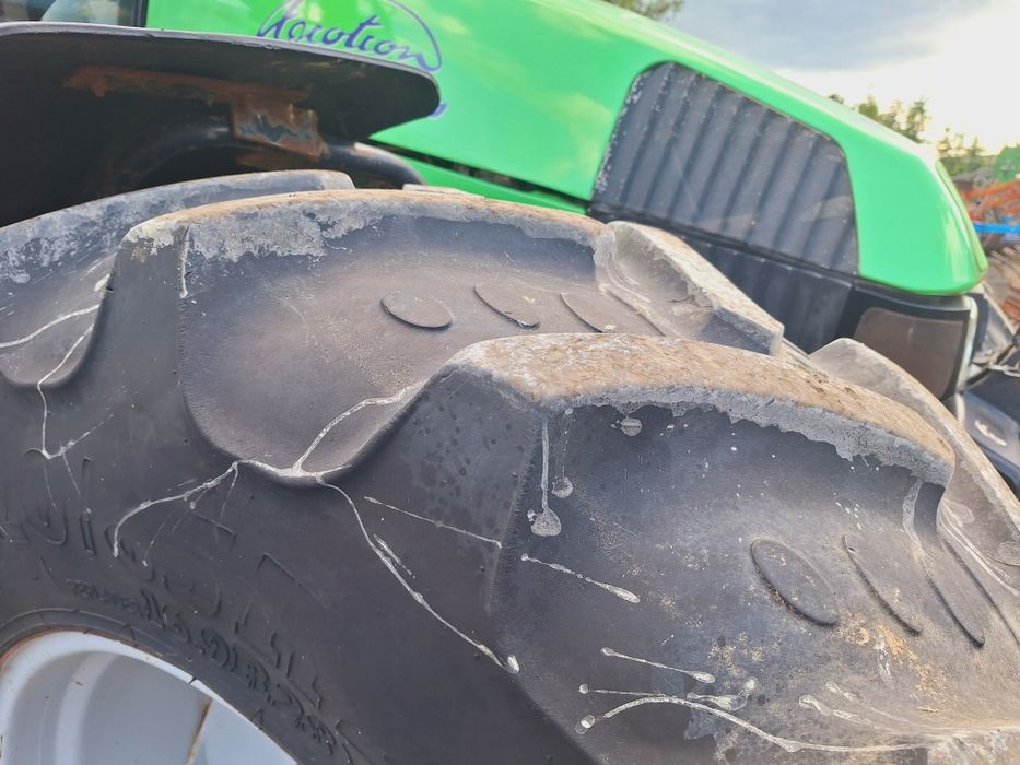 Ciągnik rolniczy Deutz Fahr Agrotron 120 mieka ośka klima tuz