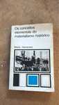 livro "Os Conceitos Elementais do Materialismo Histórico"